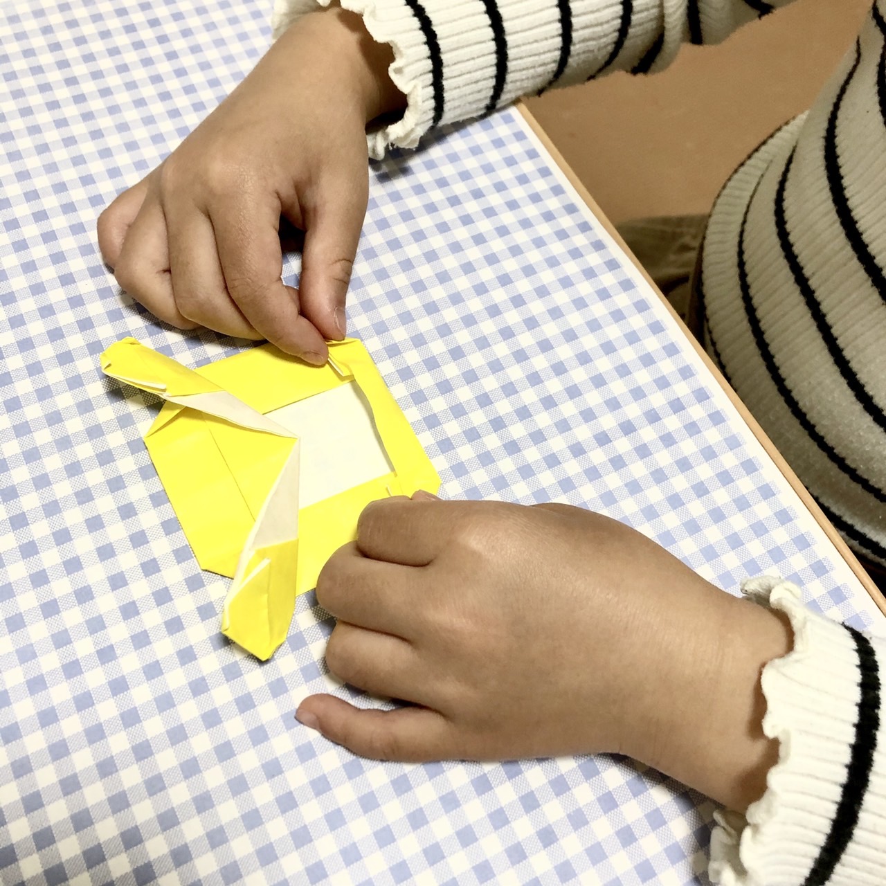 折り紙遊び